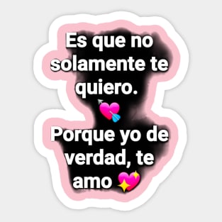 Enamorado 😍 Sticker